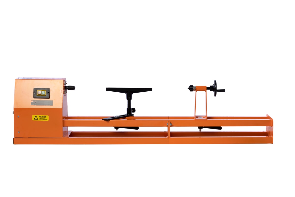 Torno Madera 375W Entre Centros 1000mm Volteo 350mm 4 Velocidades MCF-1000M - Lusqtoff