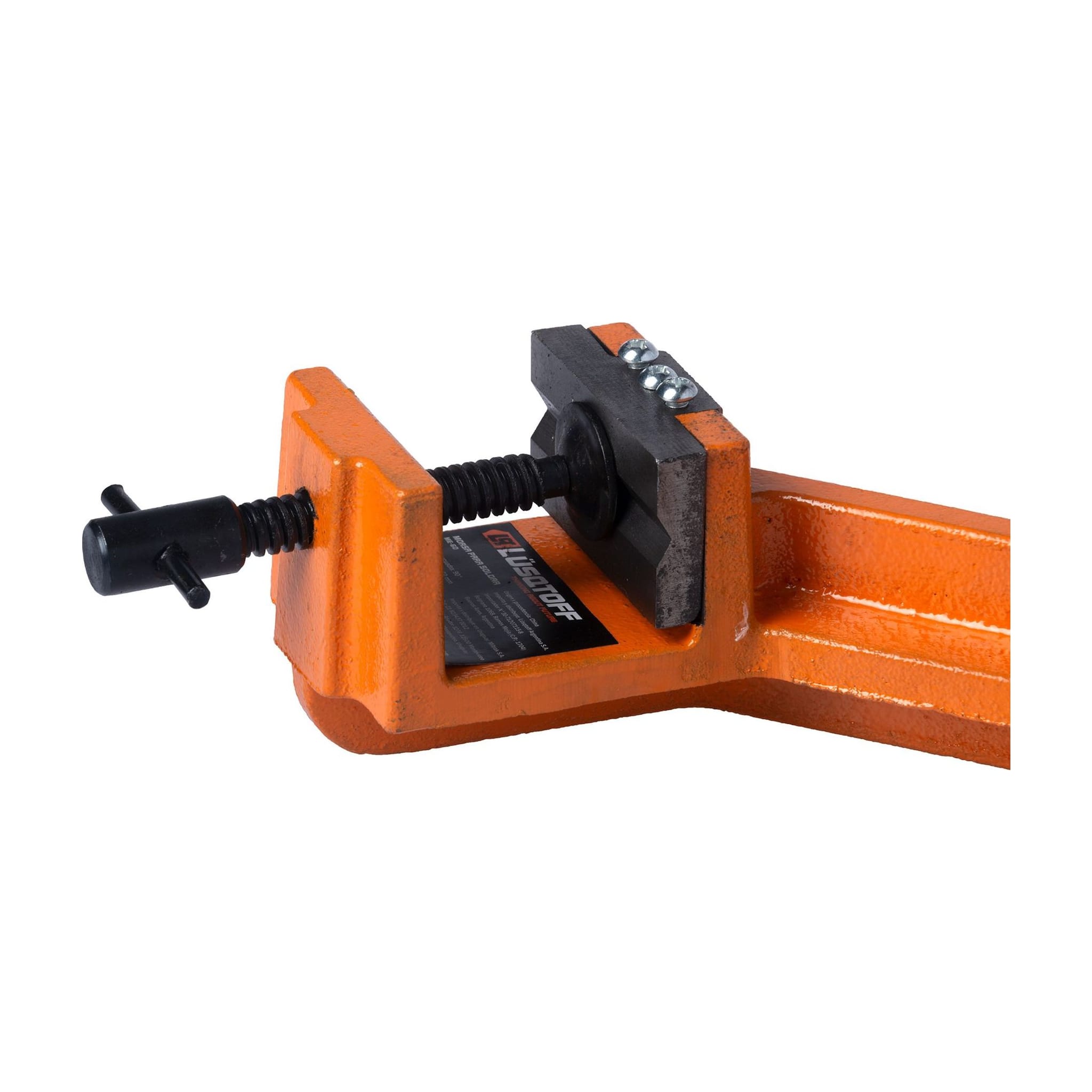 Morsa Esquinera 90° Mordaza 60mm Apertura 40mm Soldadura ME-60 - Lusqtoff