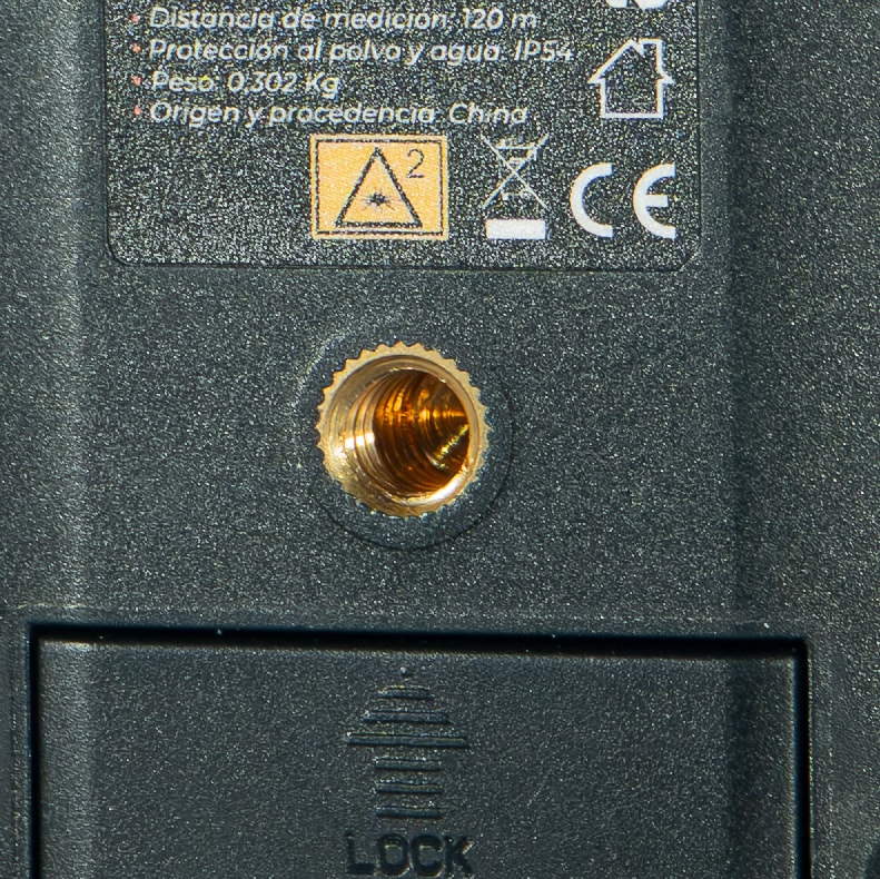 Medidor Láser 120M MEDL120-9 - Lusqtoff