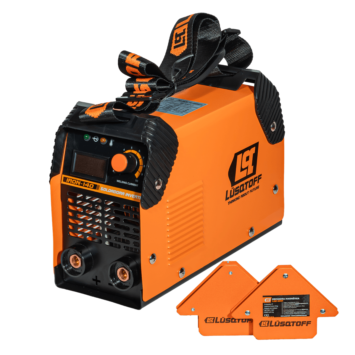 Mega Kit Soldador Inverter IRON-140 MEGAIRON140-9 - Lusqtoff