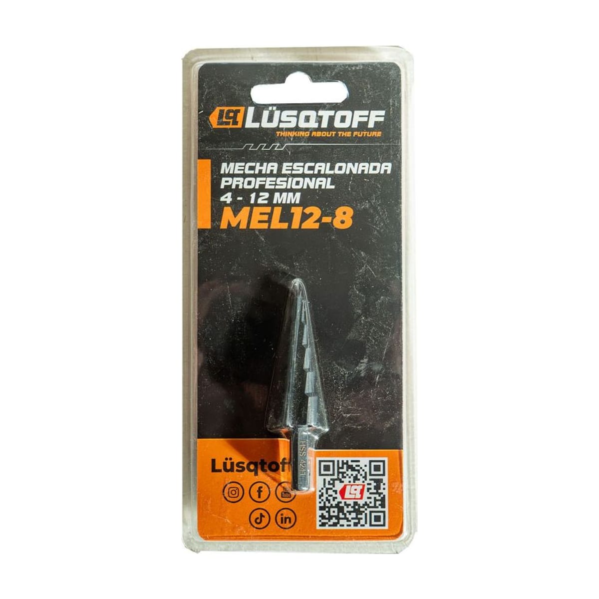 Mecha Escalonada Profesional 4-12mm MEL12-8 - Lusqtoff