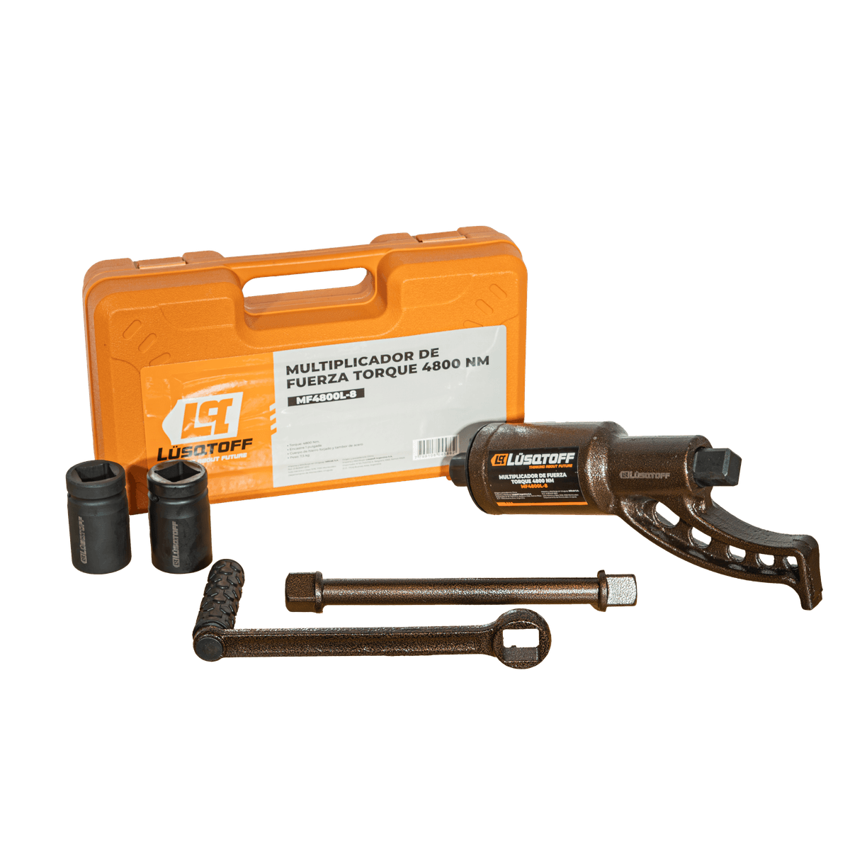 Multiplicador de Torque 4800Nm 1 Pulgada MF4800L-8 - Lusqtoff