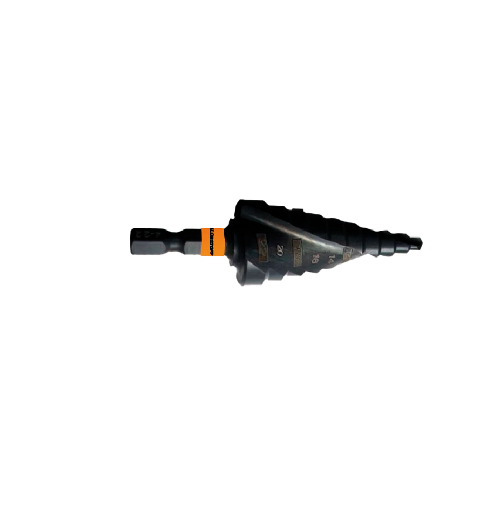 Mecha Escalonada HSS Espiral Hexagonal 4-20mm MHEXAL420-9 - Lusqtoff