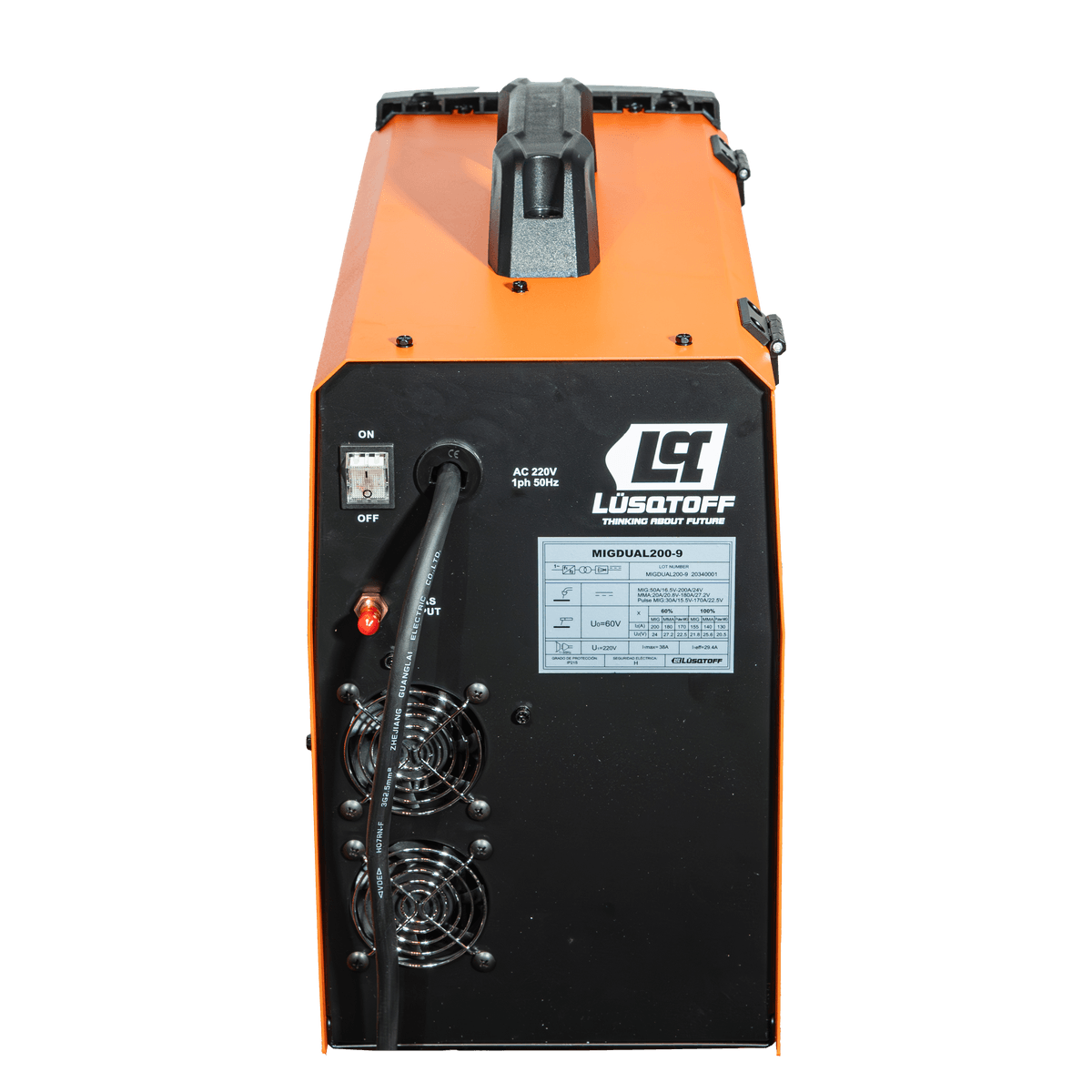 Soldadora Inverter MIG/MMA Dual 200A MIGDUAL200-9 - Lusqtoff