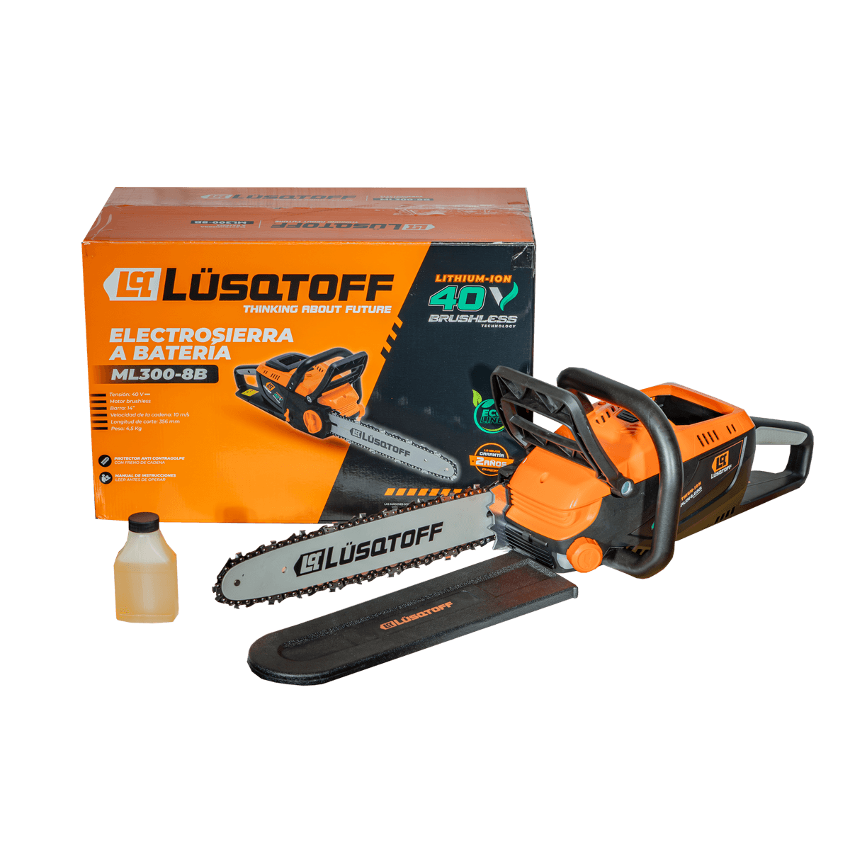 Electrosierra a Batería 40V Espada 14" ML300-8B - Lusqtoff