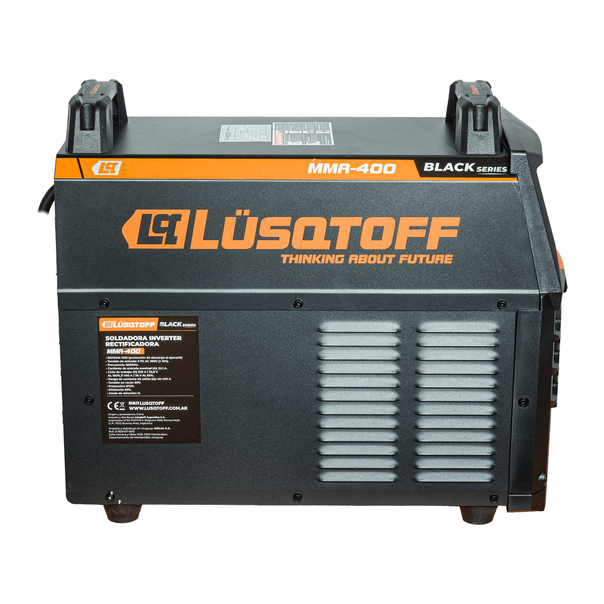 Soldadora Rectificadora Inverter 400A 380V MMA-400 - Lusqtoff