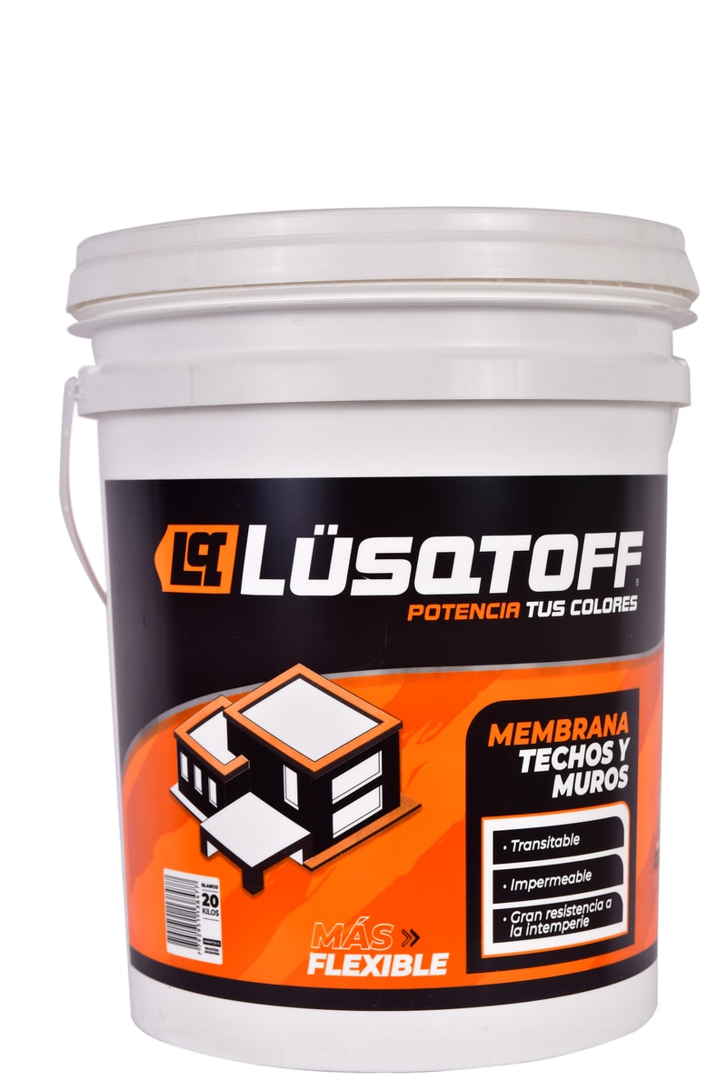 Membrana Para Techos Y Muros Blanco 20kg MMEMT20-8 - Lusqtoff