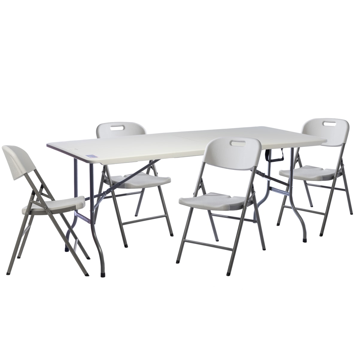 Kit Mesa Plegable y 4 Sillas MMS-8 - Lusqtoff