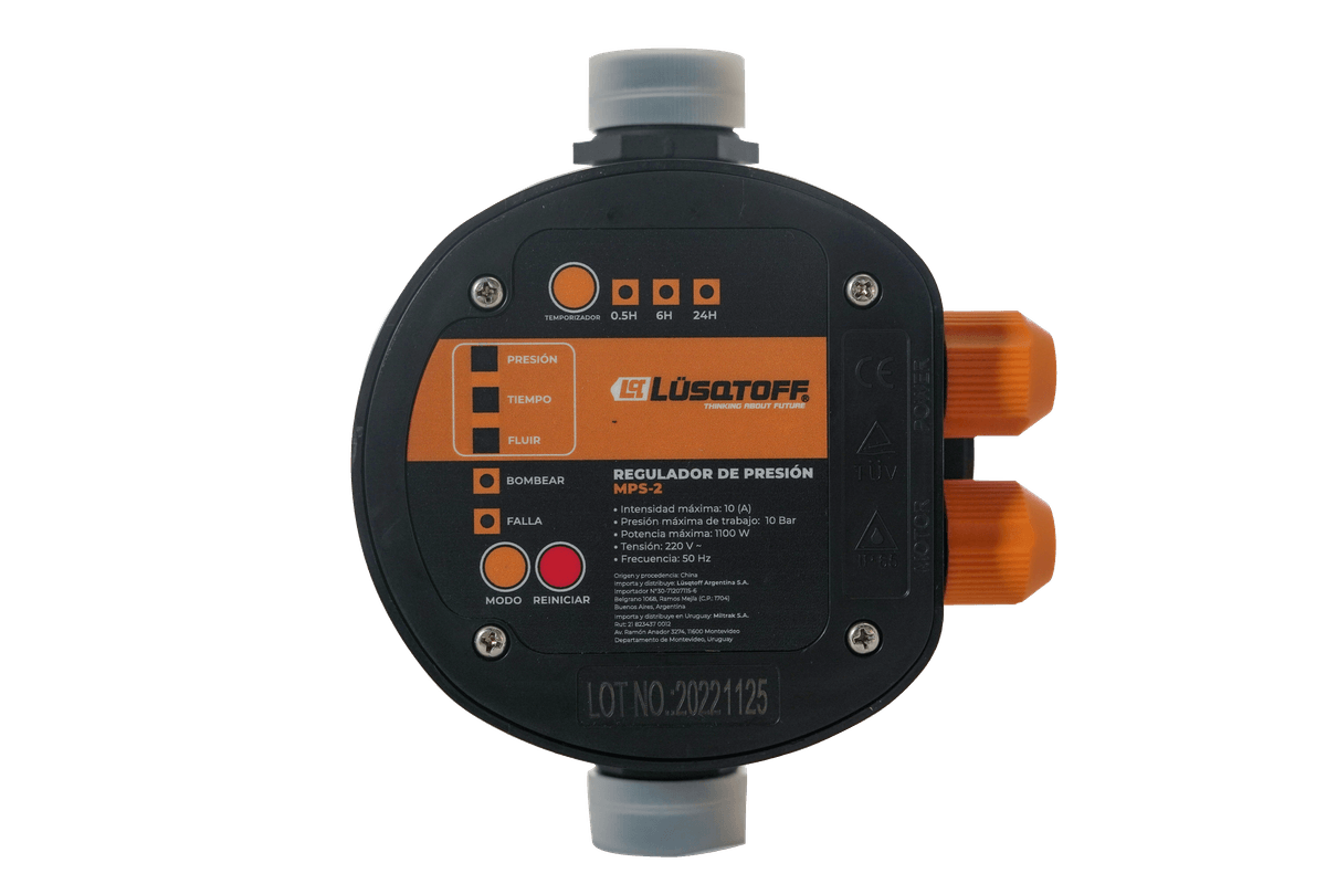 Regulador Automático De Presión 1100W MPS-2 - Lusqtoff