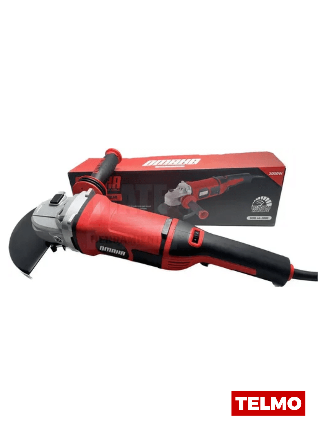 Amoladora Angular Velocidad Variable 180mm 8000RPM 2000W AA-2000 - Omaha