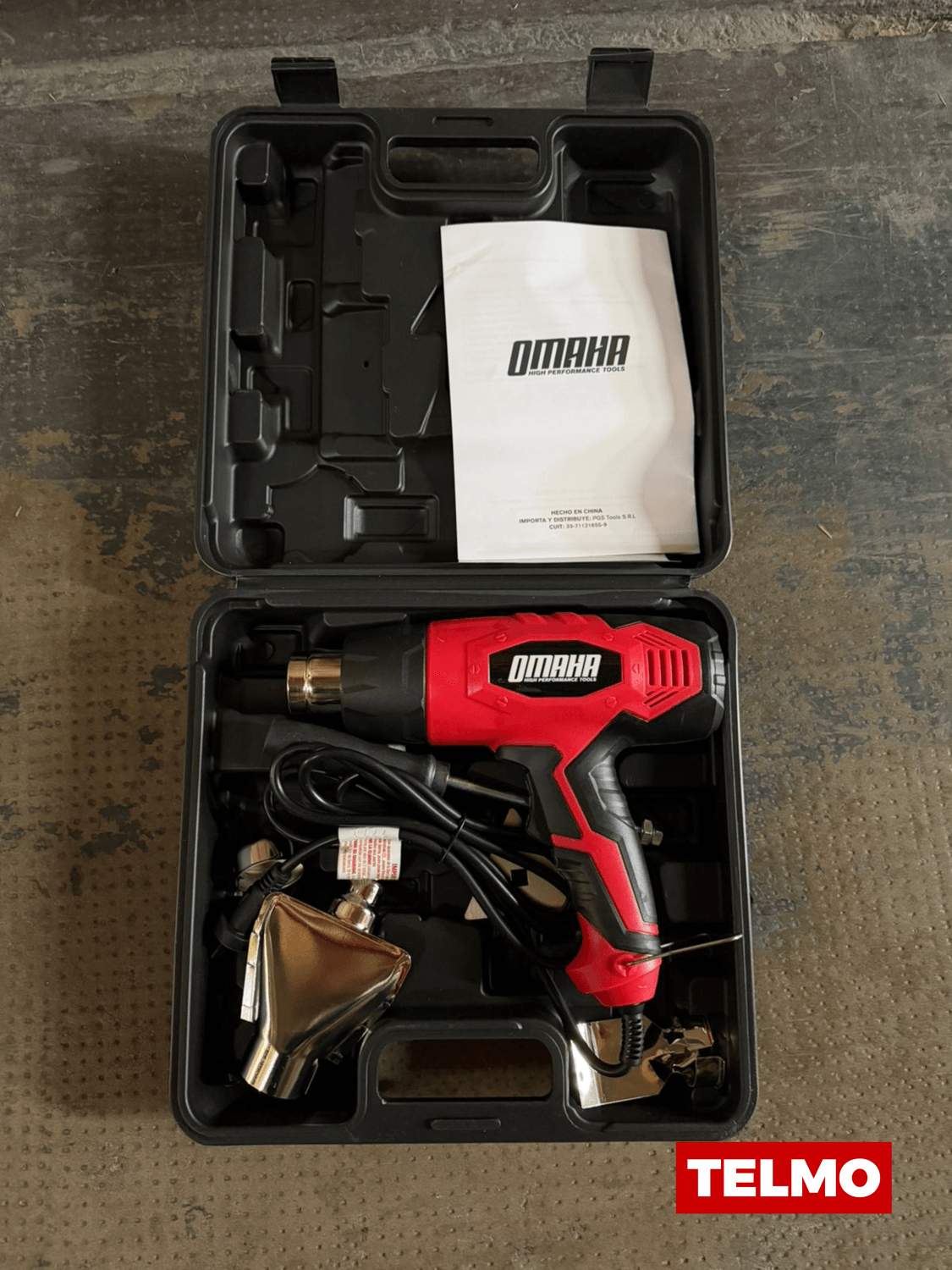 Pistola de Calor 2000W 350-600°C PK-2000 - Omaha