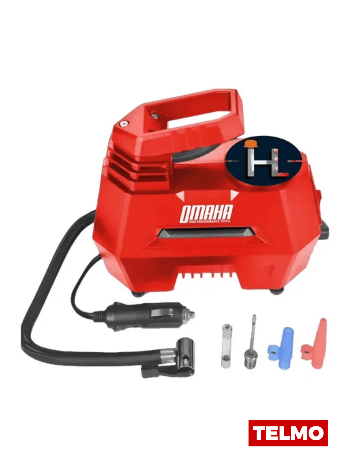 Compresor Inflador Portátil 12V 100W 150PSI CAP-12K - Omaha