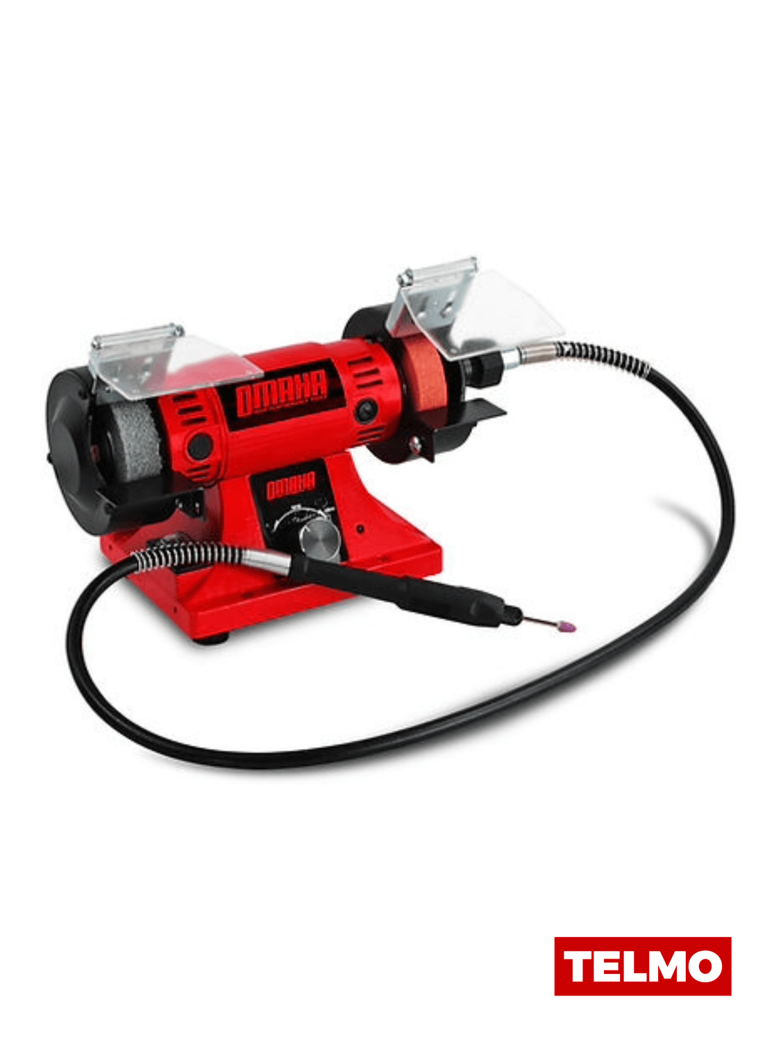 Mini Amoladora Multifunción 300W Discos 3" 10000RPM + Eje Flexible MD-75MH - Omaha
