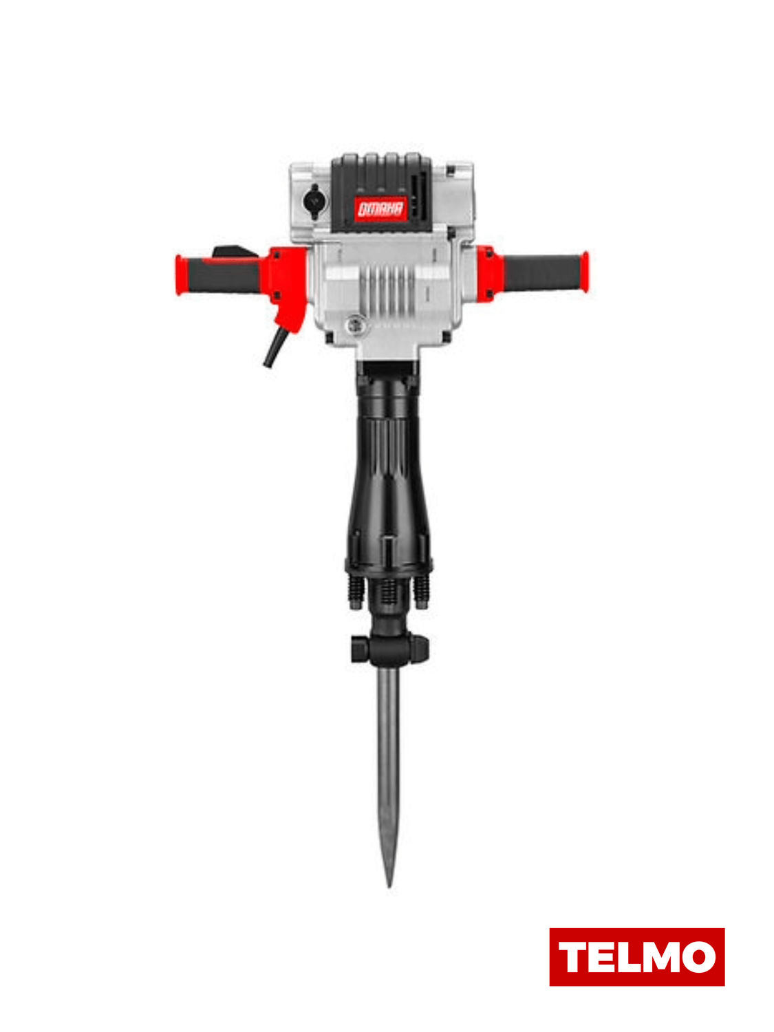 Martillo Demoledor 2100W 85J + 2 Cinceles + Carro Maletín DE-27HEX - Omaha