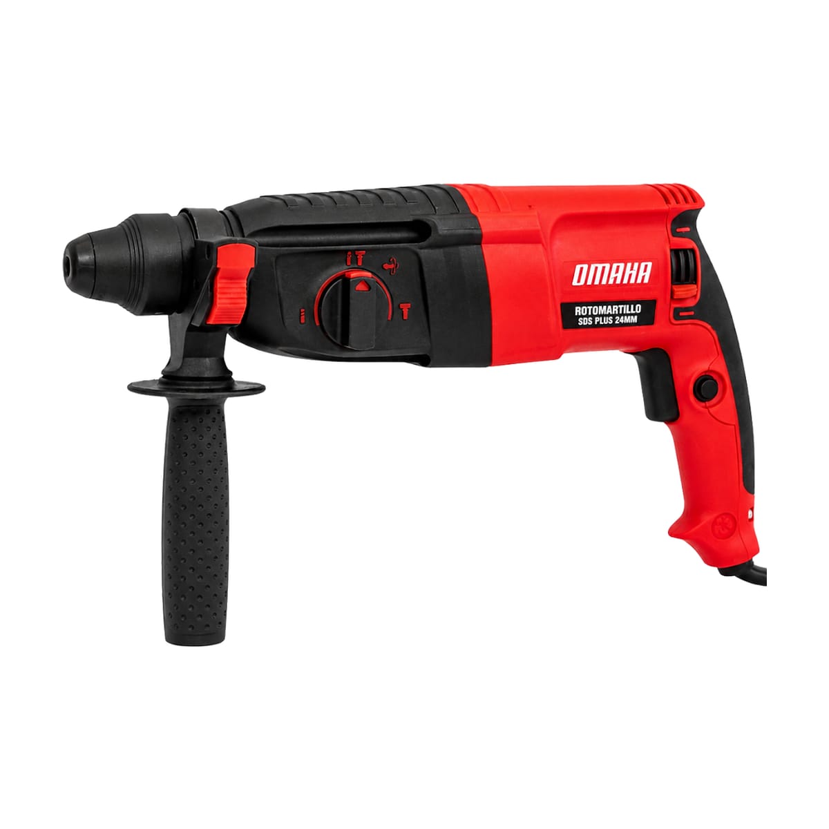 Rotomartillo SDS Plus 800W 3J 24mm + Accesorios + Maletín RM-24PLUS - Omaha