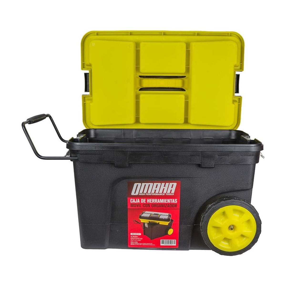 Caja de Herramientas Móvil Con Ruedas 640x420x360mm BPM-56 - Omaha