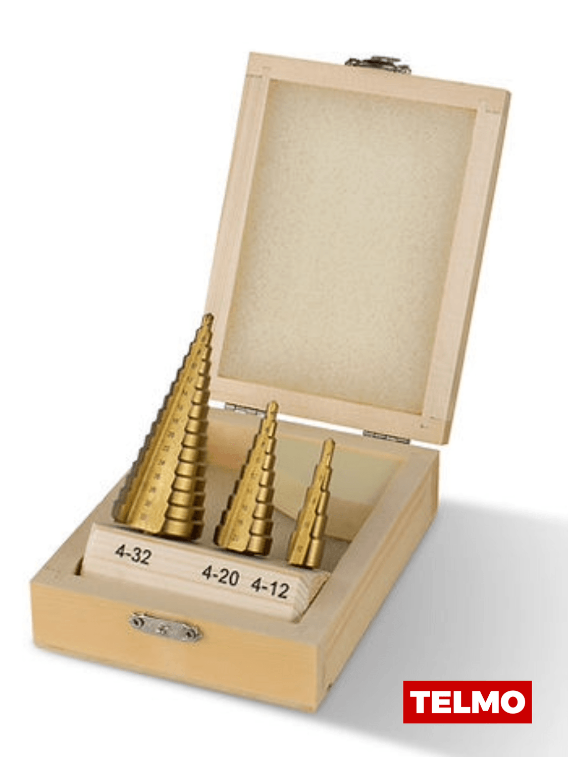 Set Mechas Escalonadas HSS 4-12/4-20/4-32mm BE-3432 - Omaha