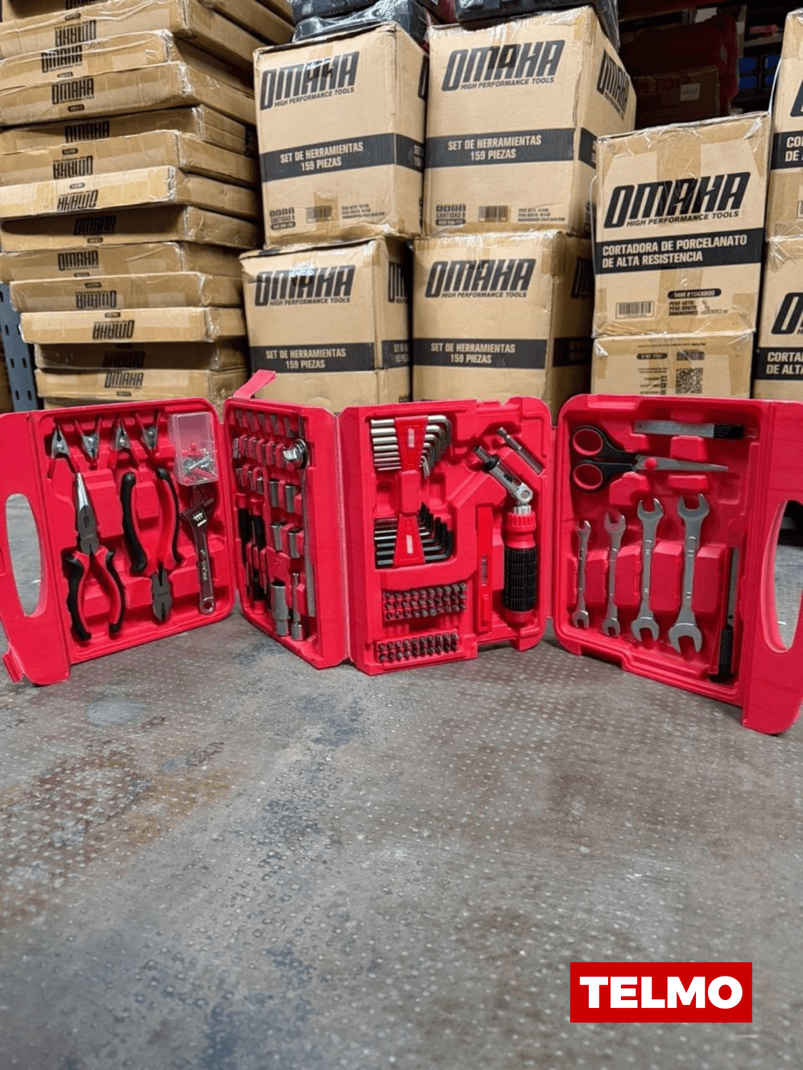 Set Herramientas Dados 1/4" 3/8" + Maletín 189 Piezas SHK-189 - Omaha