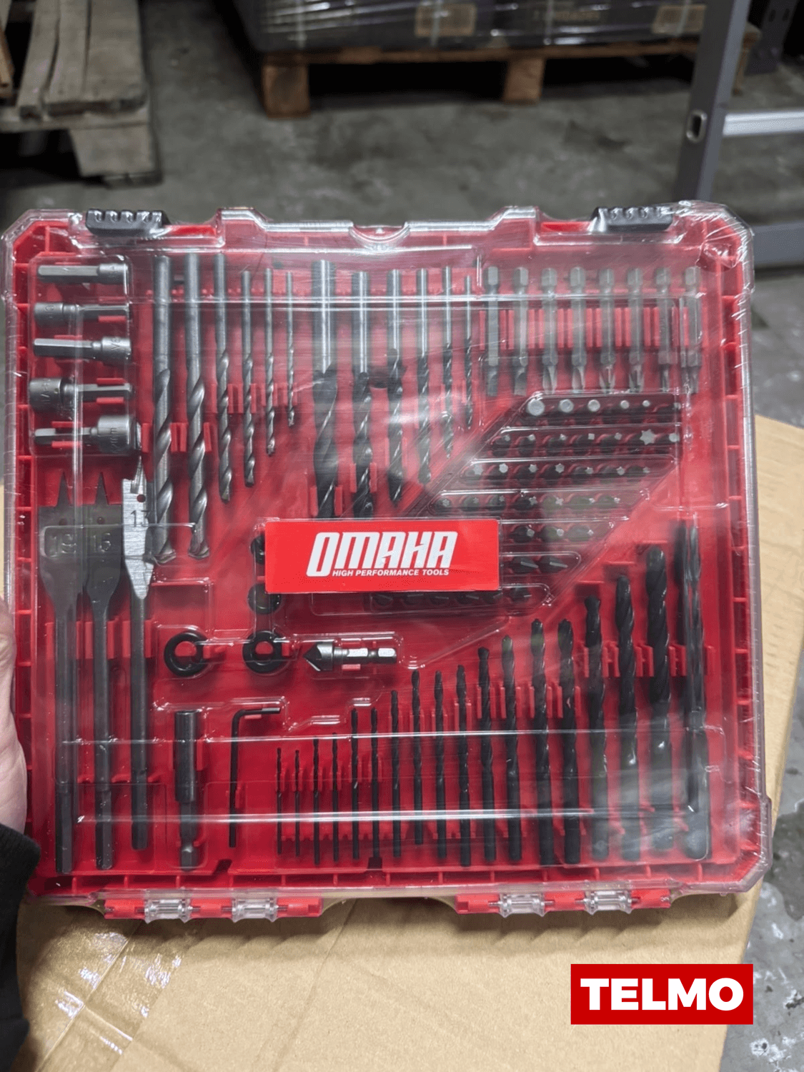 Set Brocas Puntas Tarugos Tornillos 301 Piezas SMK-301 - Omaha