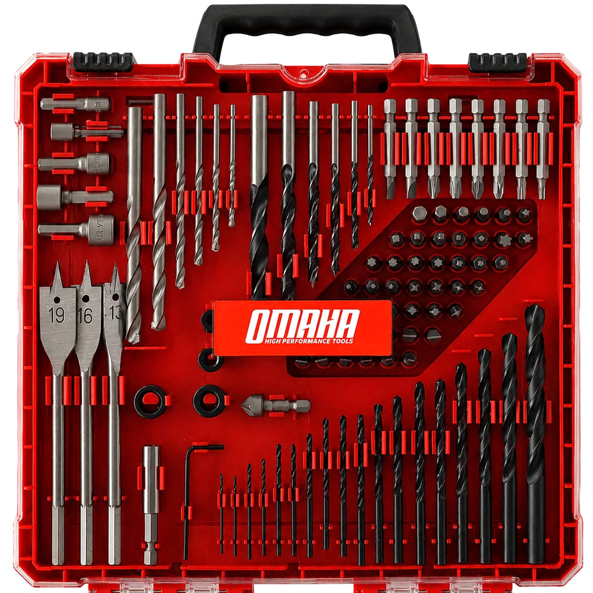 Set Brocas Puntas Tarugos Tornillos 301 Piezas SMK-301 - Omaha