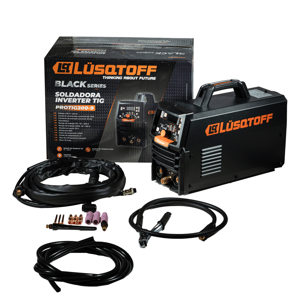 Soldadora Inverter TIG/MMA 200A 220V PROTIG200-9 - Lusqtoff