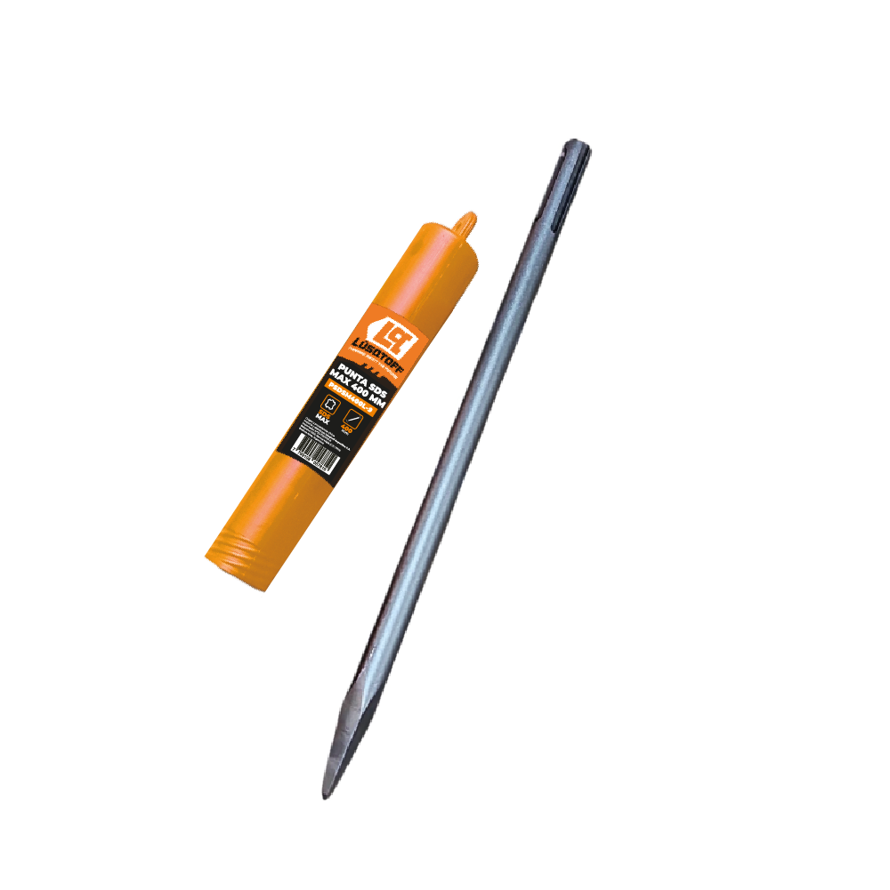 Punta SDS Max 400mm PSDSM400L-9 - Lusqtoff