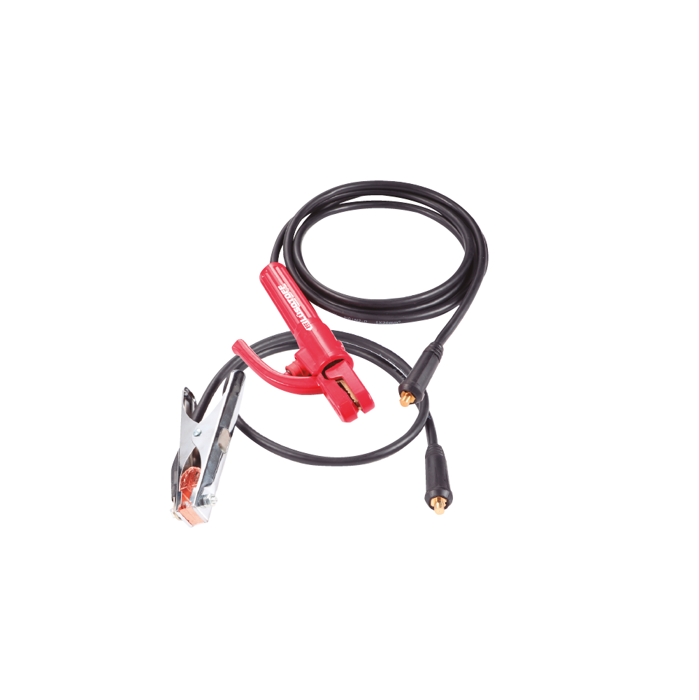 Juego Pinza Masa y Porta Electrodo 300A 25mm P/IRON-300 - Lusqtoff