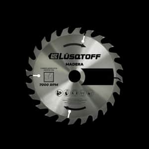 Disco Sierra Madera 255mm 30mm 24T P/LQI2400-9 - Lusqtoff