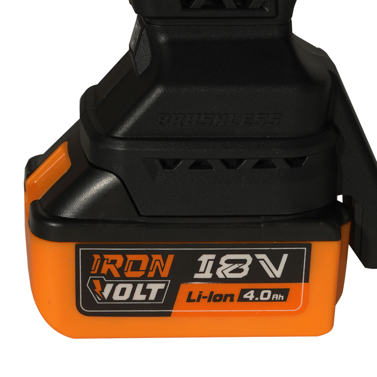 Rotomartillo A Batería SDS-Plus 18V 3.5J 28mm Brushless + 2 Baterías 4Ah + Cargador + Maletín RML4450-9BK - Lusqtoff