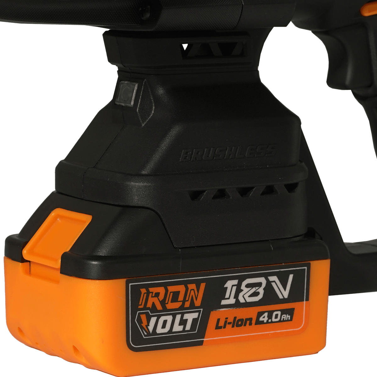 Rotomartillo A Batería SDS-Plus 18V 3.5J 28mm Brushless + 2 Baterías 4Ah + Cargador + Maletín RML4450-9BK - Lusqtoff