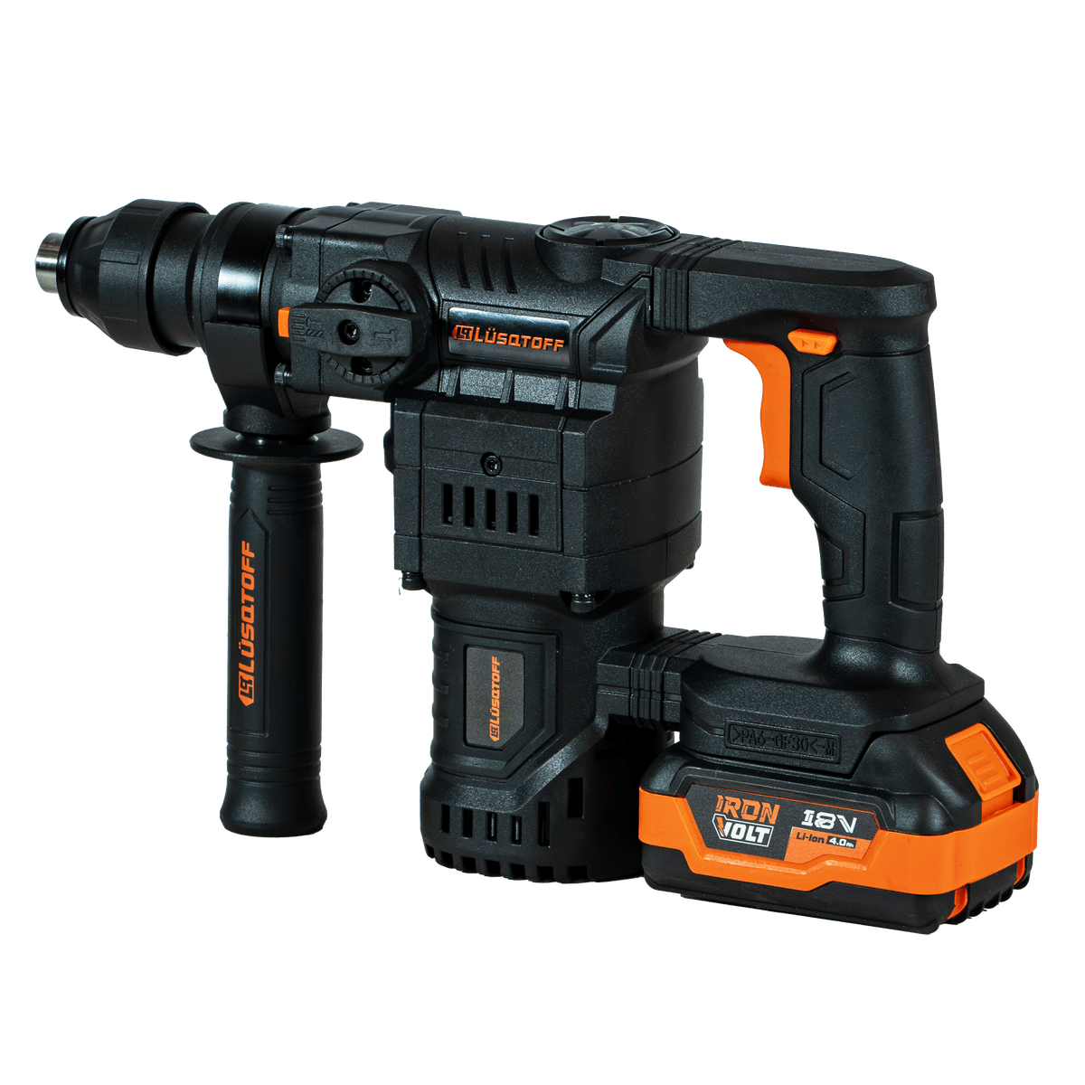 Rotomartillo A Batería 18V 2,8J SDS-Plus 26mm Brushless RML5400-9B - Lusqtoff