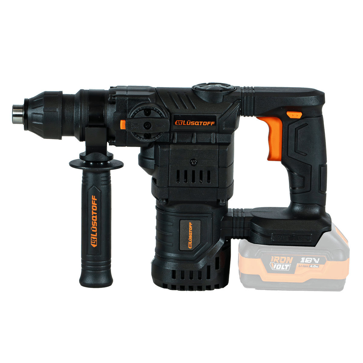 Rotomartillo A Batería 18V 2,8J SDS-Plus 26mm Brushless RML5400-9B - Lusqtoff