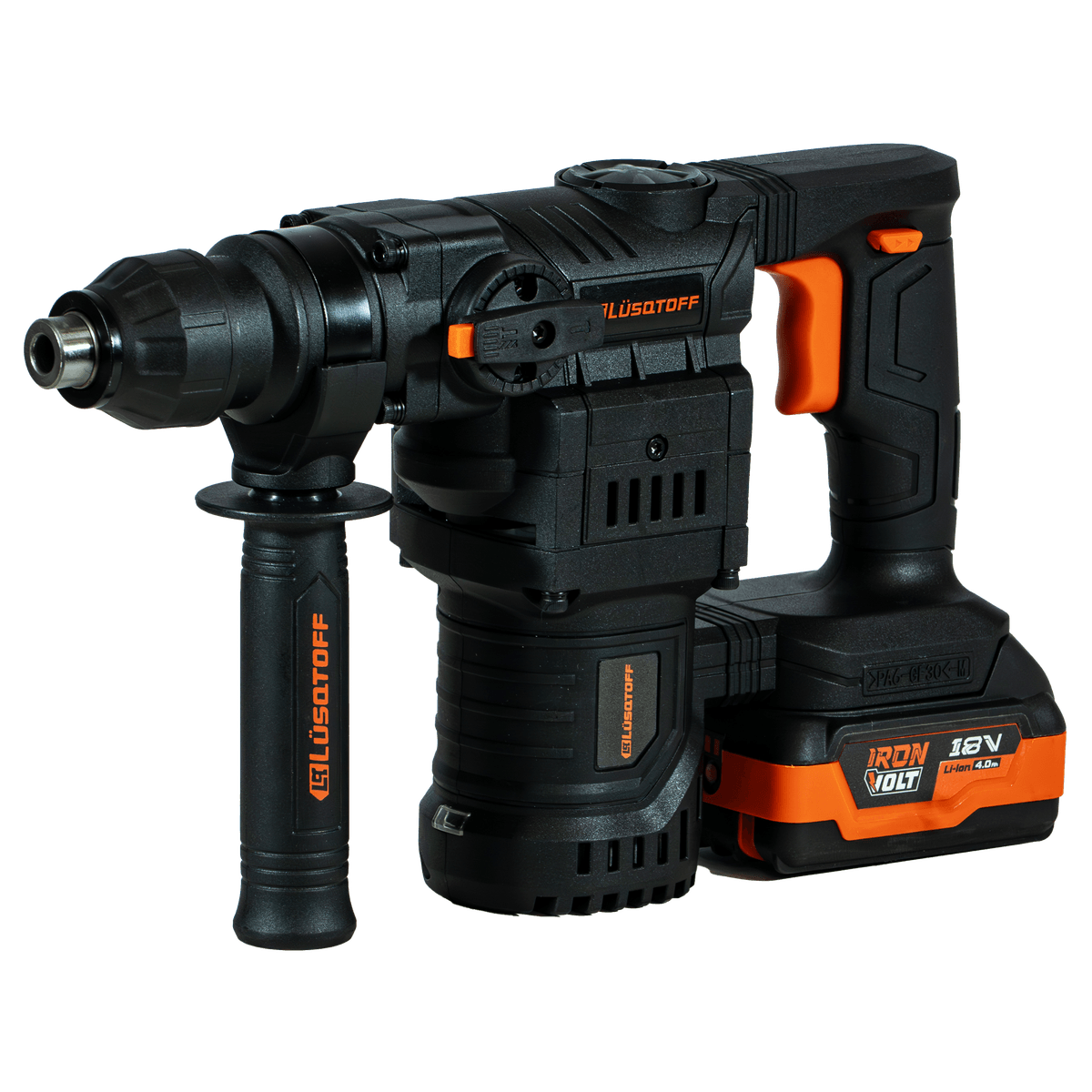 Rotomartillo A Batería 18V 2,8J SDS-Plus 26mm Brushless RML5400-9B - Lusqtoff