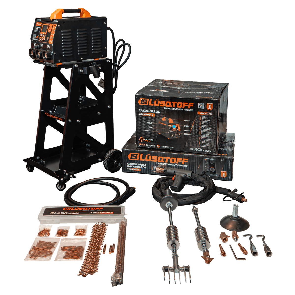 Sacabollos Eléctrico 2000W 2800A SBL4500-9 - Lusqtoff