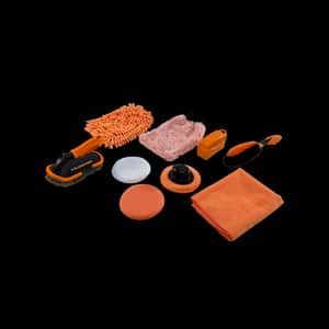SET DE LIMPIEZA PARA AUTO - 10 PIEZAS