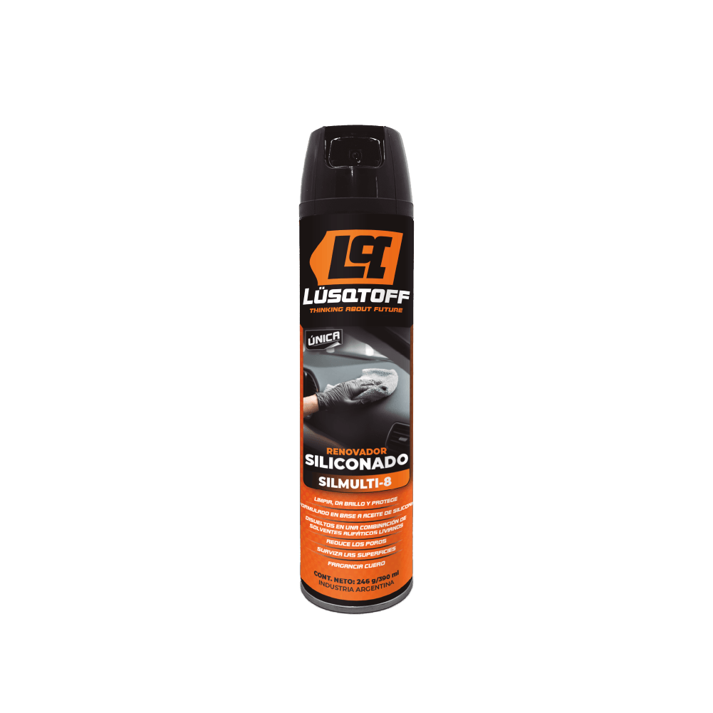 Renovador Siliconado Multisuperficie 390ml SIMULTIL-8 - Lusqtoff