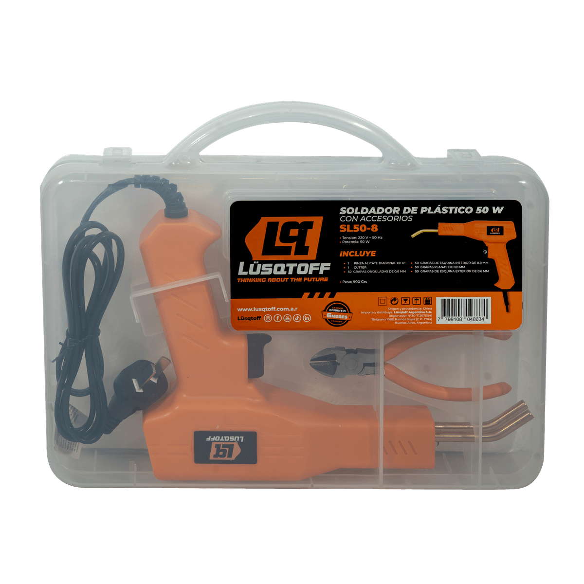 Soldador de Plástico 50W SL50-8 - Lusqtoff