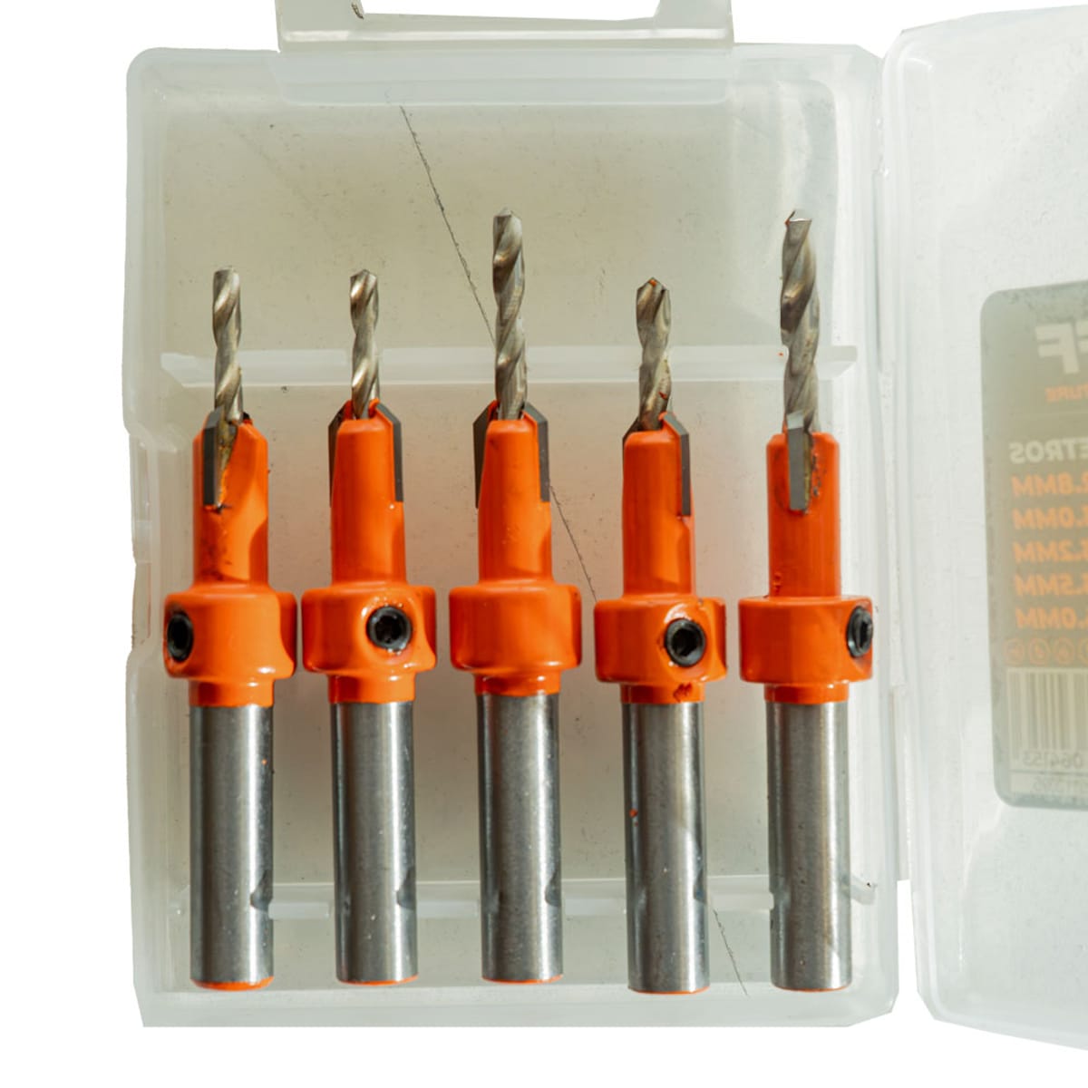Set de Mechas Avellanadoras para Madera SMAML-9 - Lusqtoff