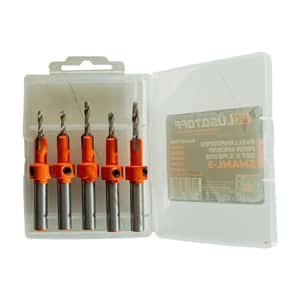 Set de Mechas Avellanadoras para Madera SMAML-9 - Lusqtoff