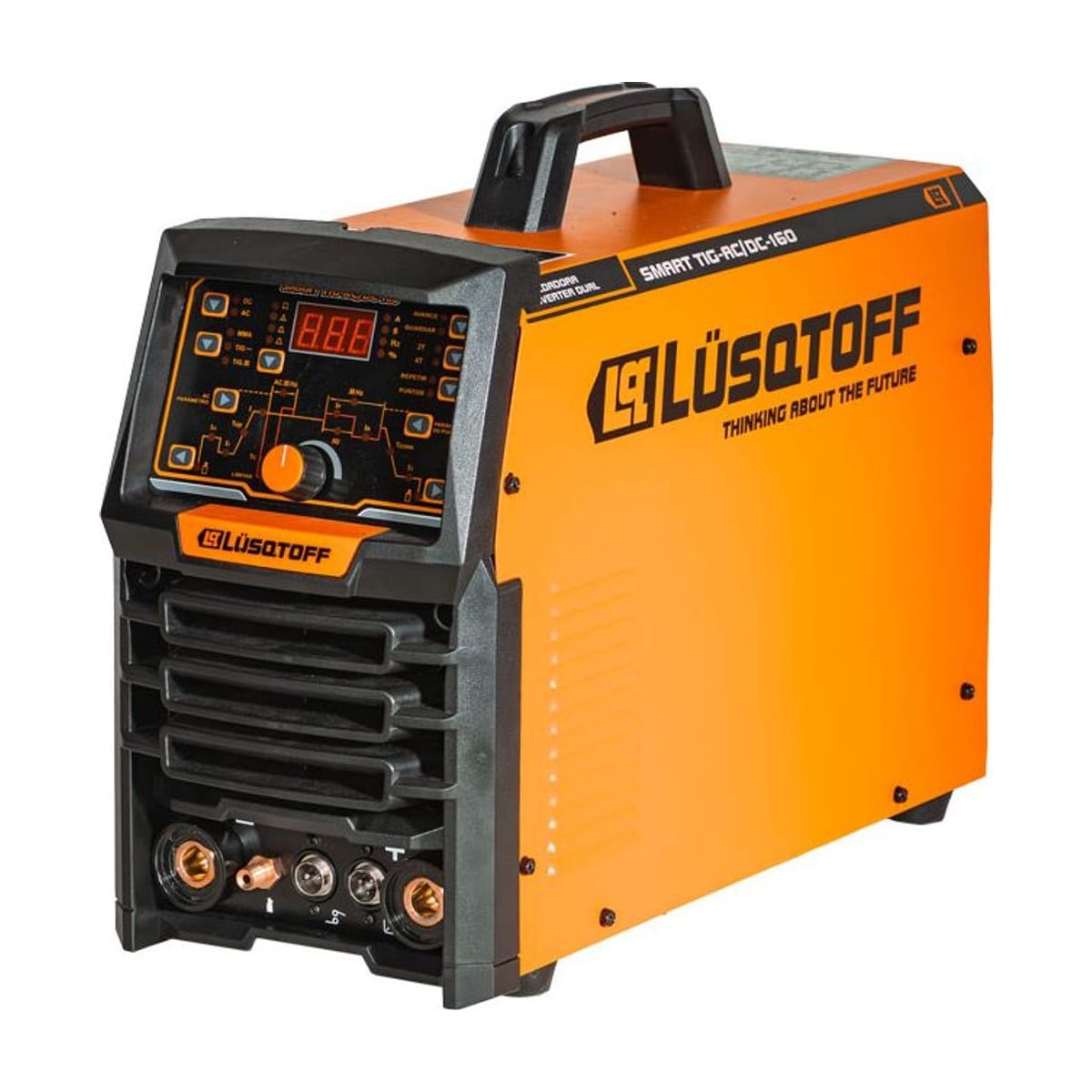 Soldadora Inverter TIG AC/DC MMA 160A 220V + Torcha TIG + Pinza Masa SMARTTIG-ACDC-160 - Lusqtoff