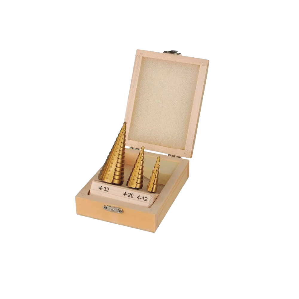 Set de Mechas Escalonadas 3 Piezas HSS SMEL1-8 - Lusqtoff