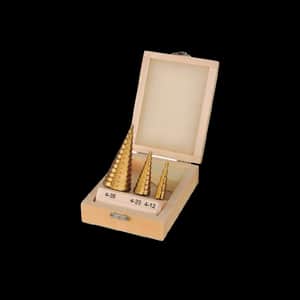 Set de Mechas Escalonadas 3 Piezas HSS SMEL2-8 - Lusqtoff