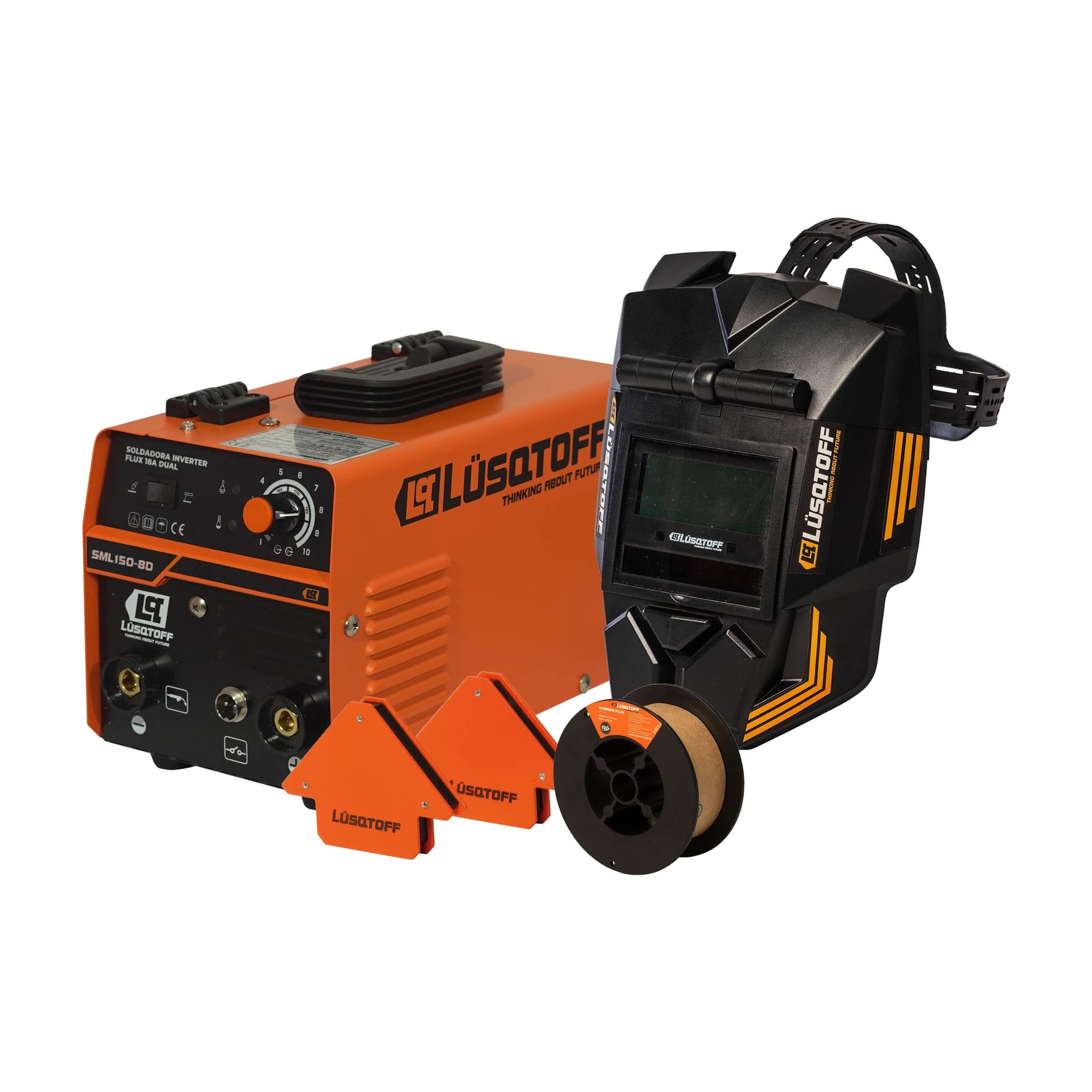 Soldadora Inverter Dual Flux 18A SML150-8D - Lusqtoff