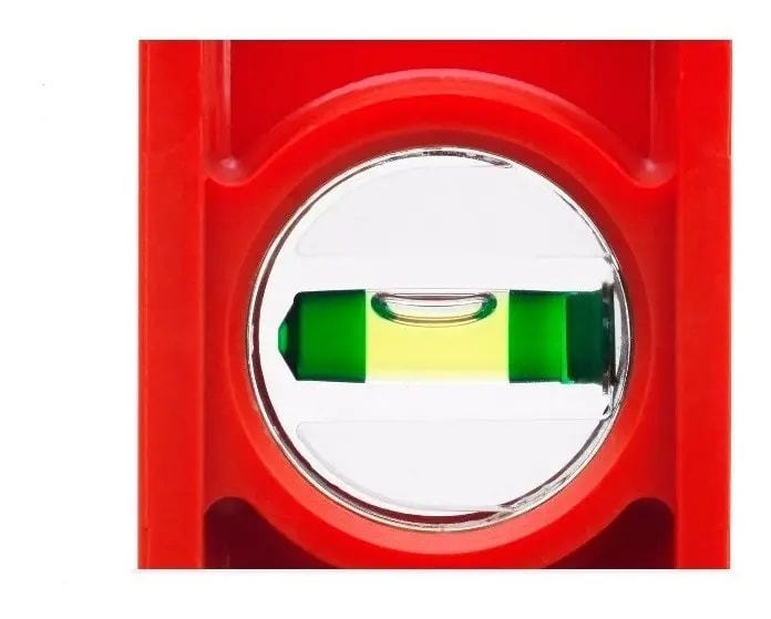 Nivel Burbuja Focus 80cm Plástico ABS 2 Burbujas Horizontal Vertical 1mm/m PF80 - Sola