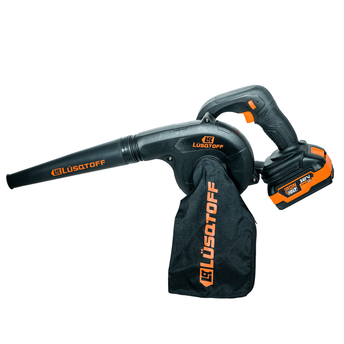 Soplador Aspirador A Batería 18V 2.6m³/min SPL2.6-9BK - Lusqtoff