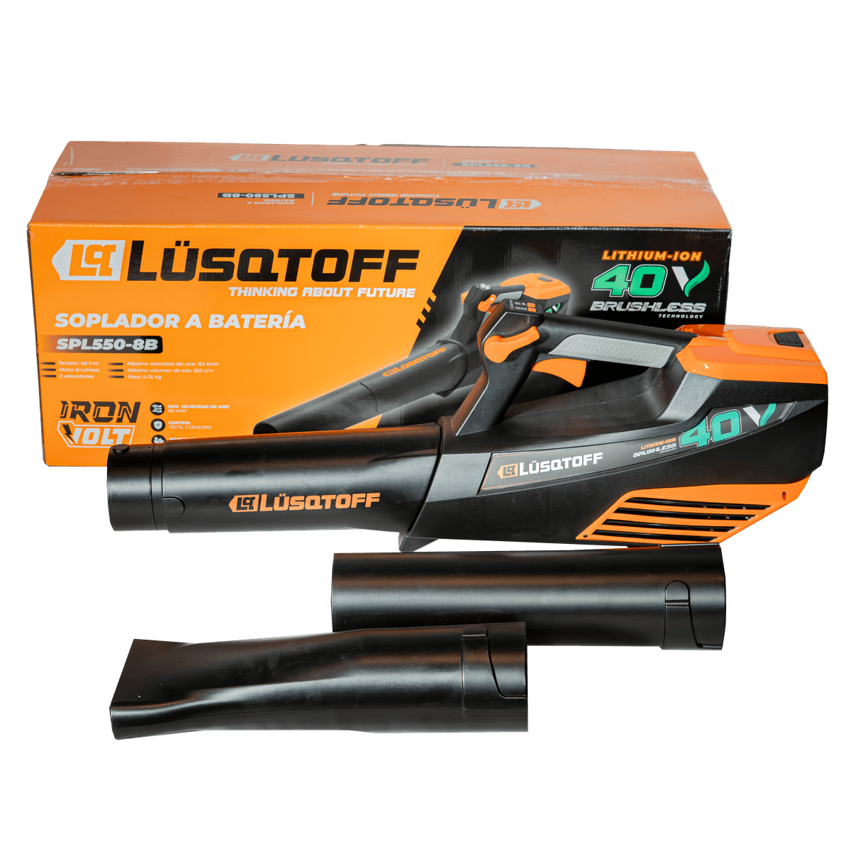 Soplador A Batería 40V ECO Line SPL550-8B - Lusqtoff