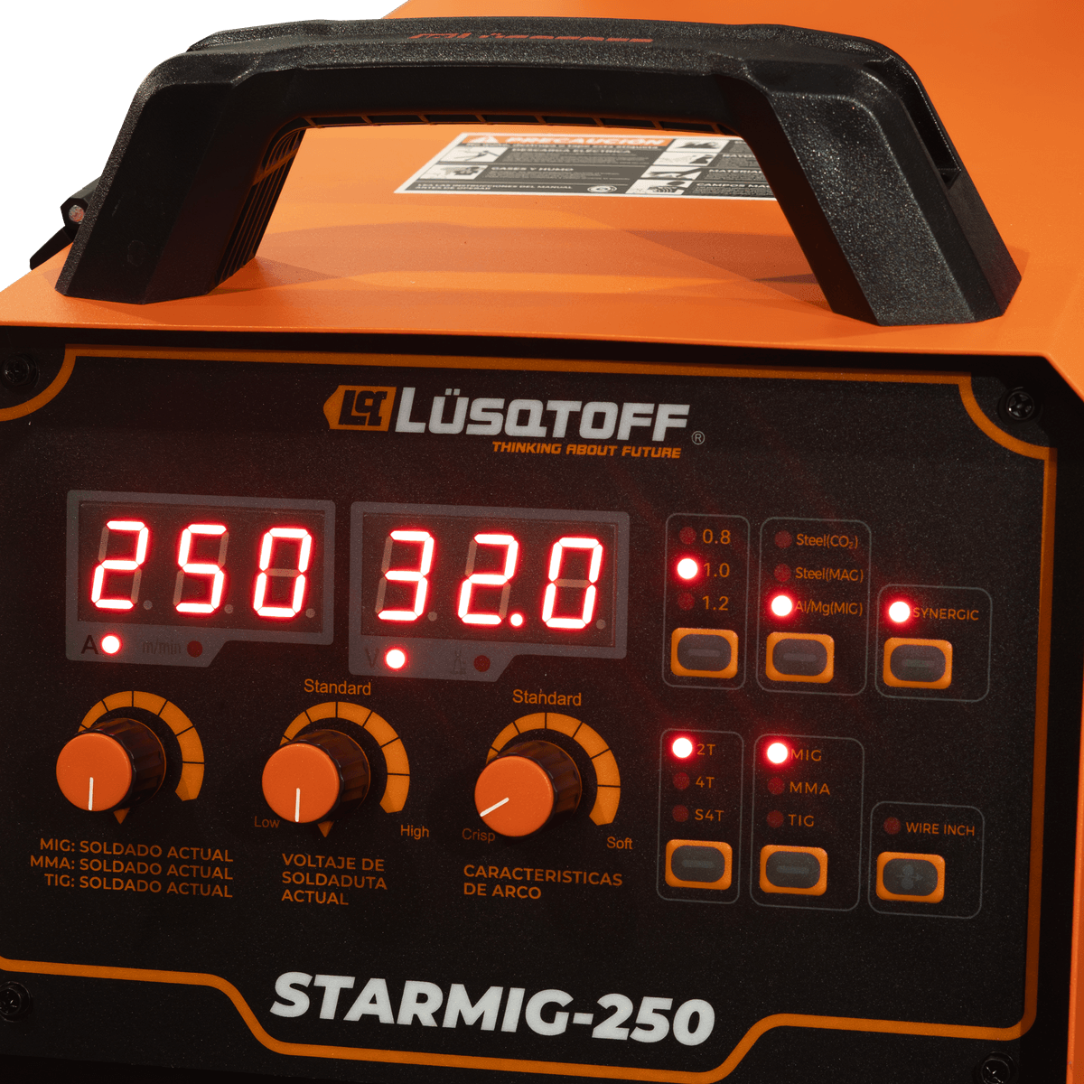 Soldadora Inverter Dual MIG-MAG/MMA/TIG 250A STARMIG-250 - Lusqtoff