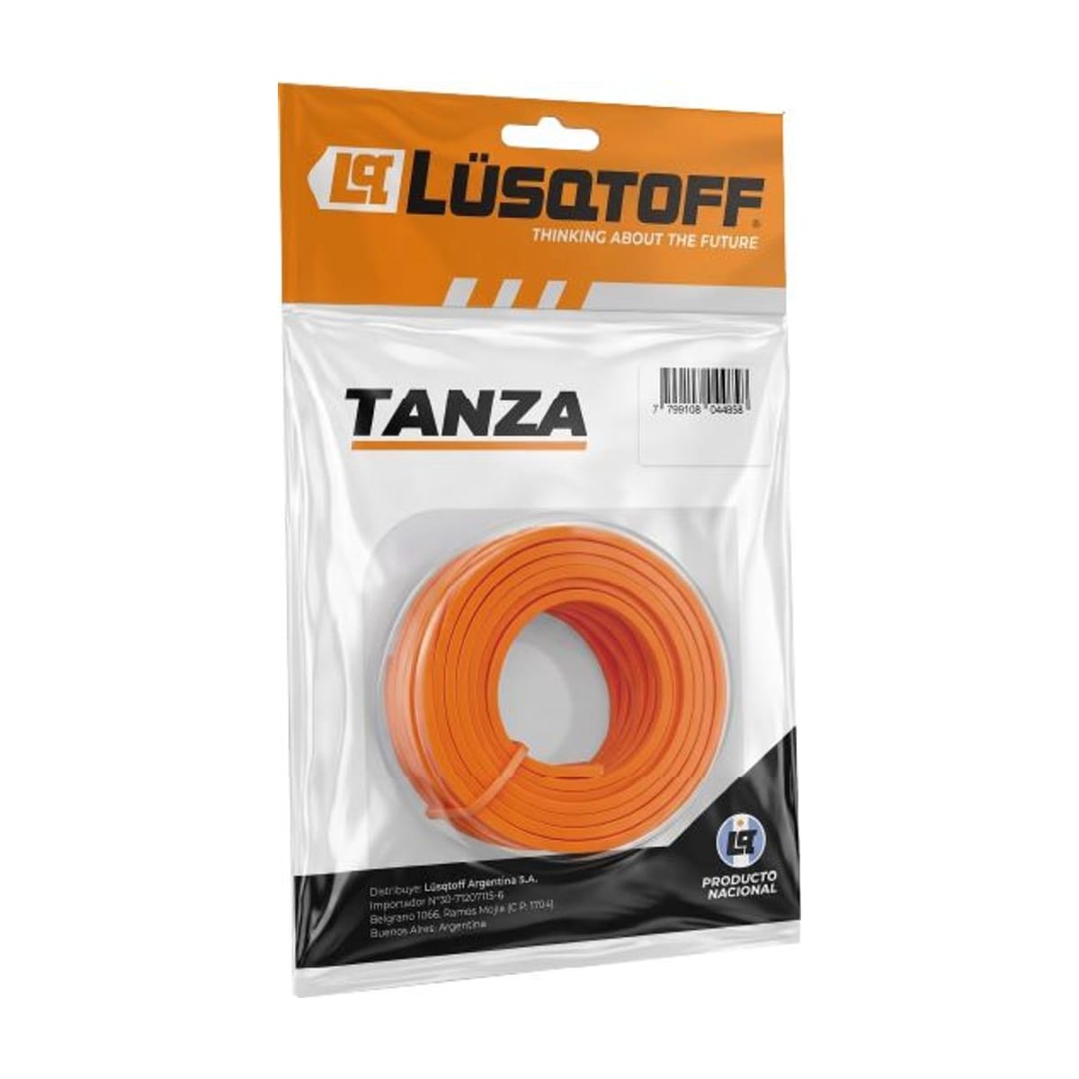Tanza Perfil Cuadrado 2,4mm Blister 15m TCB240L-9 - Lusqtoff