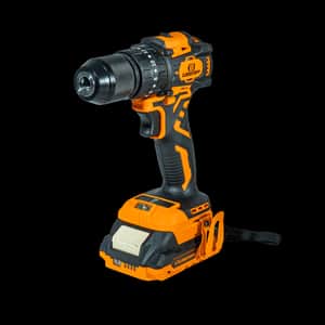 Taladro Percutor Brushless 18V 45Nm 13mm + 2 Baterías 2Ah + Cargador + Maletín TIL45-8BK - Lusqtoff