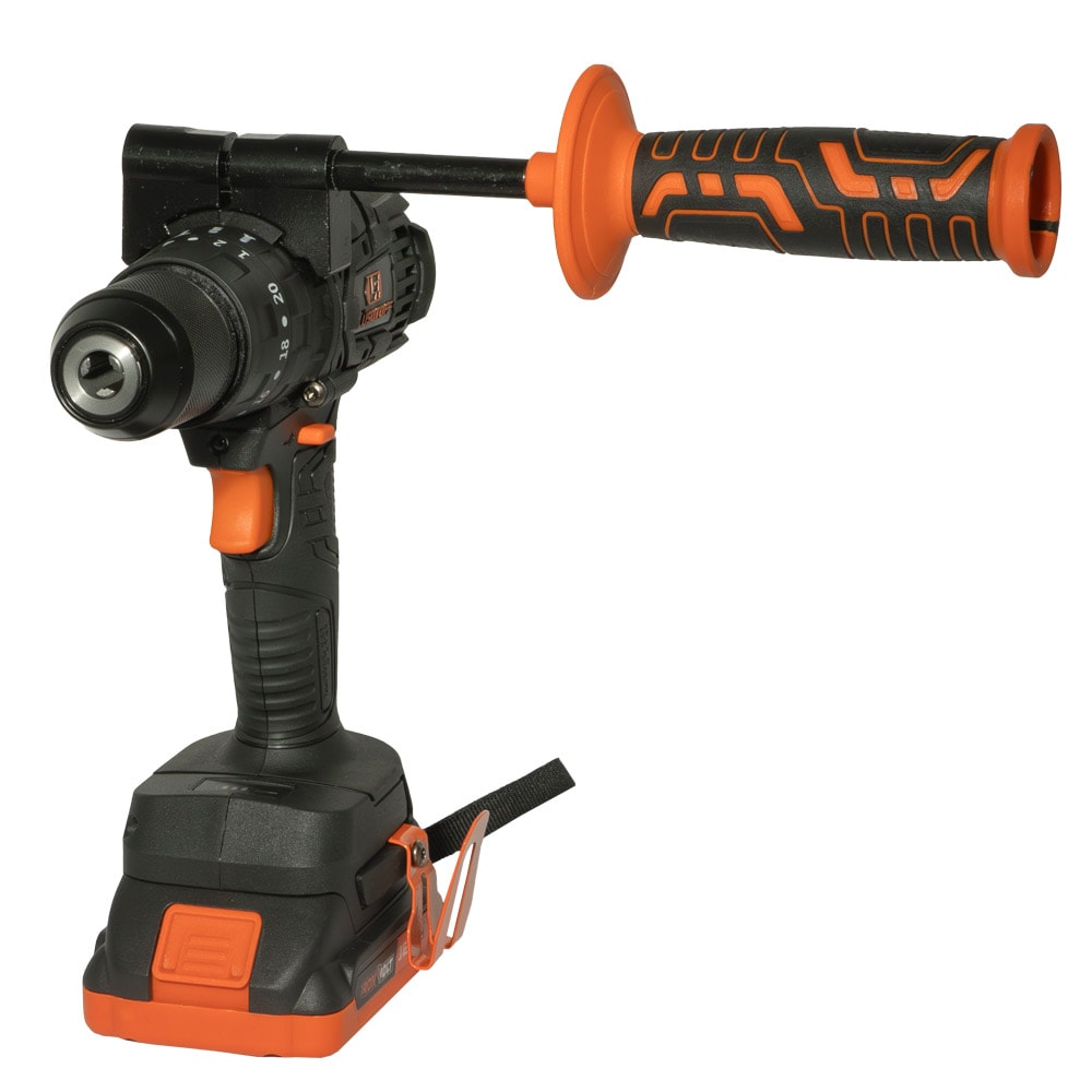 Kit Taladro Percutor a Batería 18V 13mm Brushless 60Nm + 2 Baterías + Maletín TIL80-9BK - Lusqtoff